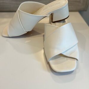 Rachel Zoe Women's White Slide Sandals